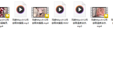 爱发电【玛奇March】25.12月会限定视频_原版无水印